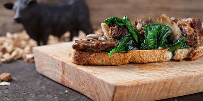 Рецепт тоста с бычьими хвостами