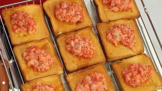 Рецепт Тоста с семгой и красной икрой