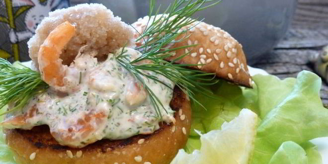 Рецепт тоста скаген