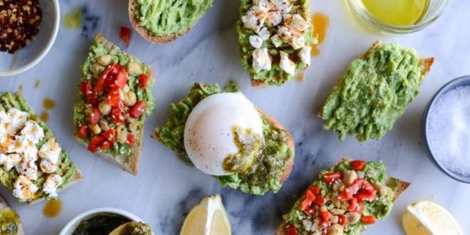 Рецепт тостов с авокадо