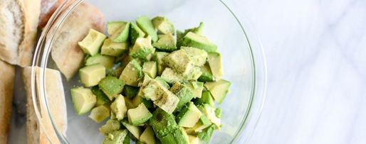 Шаг 1: тостов с авокадо