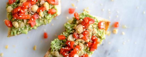 Шаг 4: тостов с авокадо