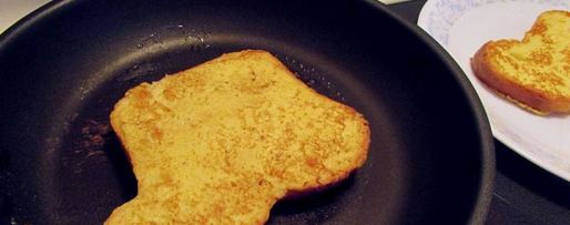 Шаг 1: тостов с бананом