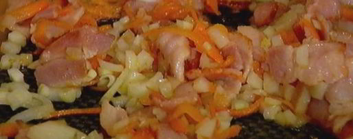 Шаг 5: тостов с фасолью, беконом и вялеными помидорами