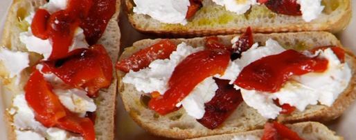 Шаг 2: тостов с козьим сыром