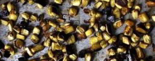 Шаг 1: тостов с салатом из баклажанов