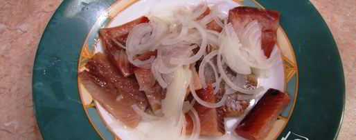 Шаг 1: тостов с селедкой