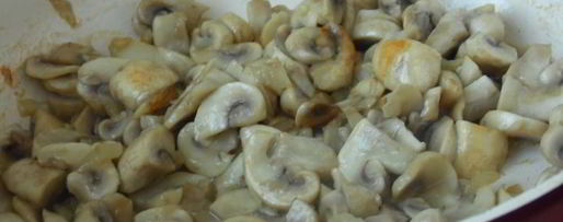 Шаг 3: тостов с шампиньонами