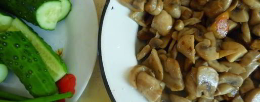 Шаг 4: тостов с шампиньонами