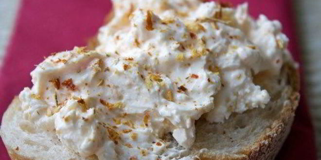 Рецепт тостов с яблоком и творогом