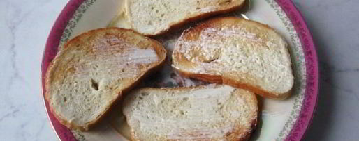 Шаг 4: тостов с яйцом к празднику