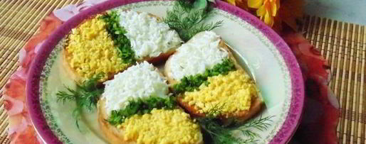 Шаг 8: тостов с яйцом к празднику