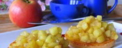 Шаг 5: яблочных тостов на завтрак