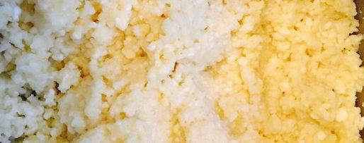 Шаг 2: твердого обезжиренного сыра