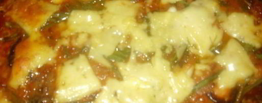 Шаг 10: улиток из баклажанов и кабачков