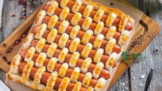 Рецепт Венских сосисок в слоеном тесте