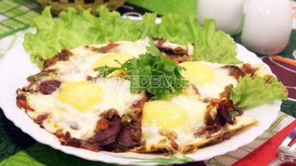 яичница глазунья