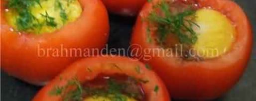 Шаг 12: глазуньи в помидоре