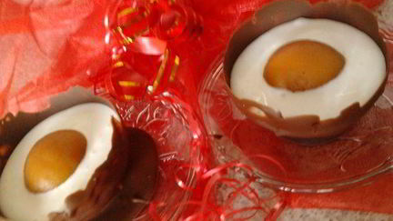 Рецепт Глазуньи в шоколаде