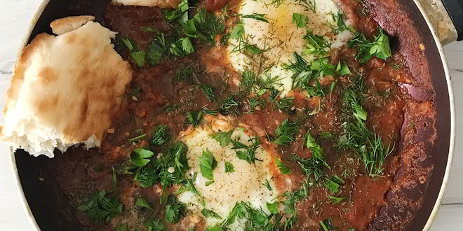 Рецепт израильской шакшуки