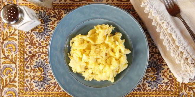 Рецепт простой яичницы болтунья