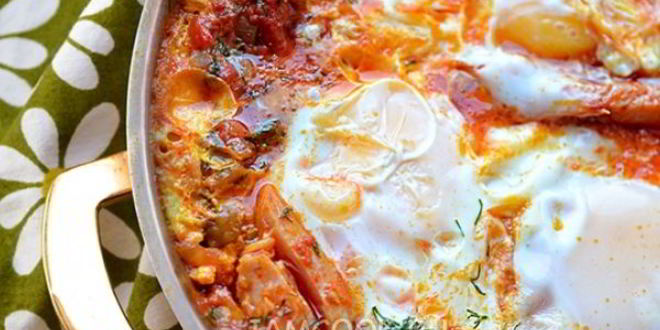 Рецепт шакшуки по-арабски