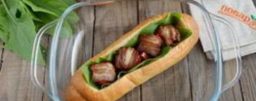 Шаг 4: сказочной булки с яичницей внутри