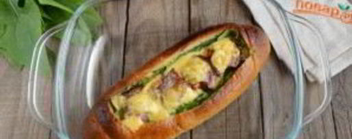 Шаг 7: сказочной булки с яичницей внутри