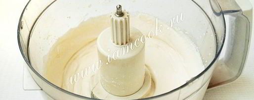 Шаг 2: торта яичница с персиками и шоколадом