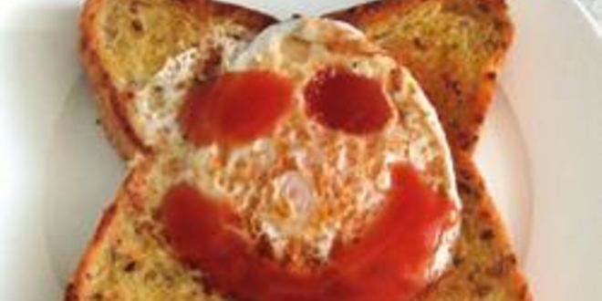 Рецепт веселой яичницы