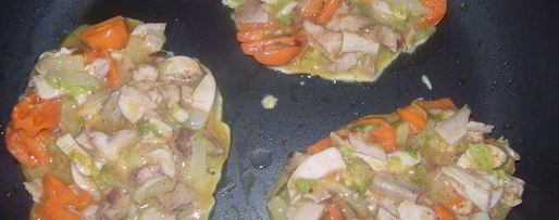 Шаг 3: яичницы фу йонг с китайской капустой