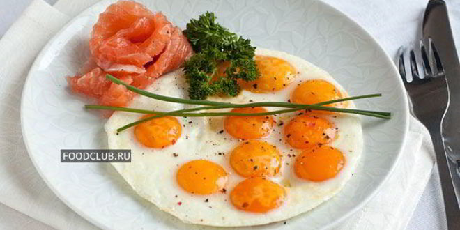 Рецепт яичницы-глазуньи из перепелиных яиц