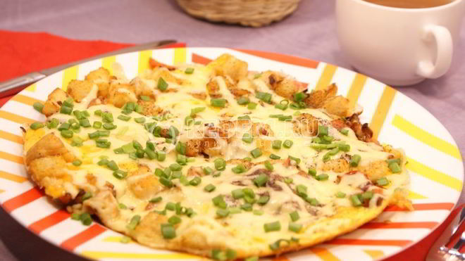 Рецепт Яичницы по-французски