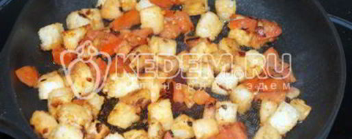 Шаг 4: яичницы по-французски