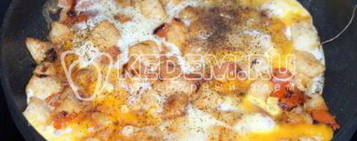 Шаг 5: яичницы по-французски