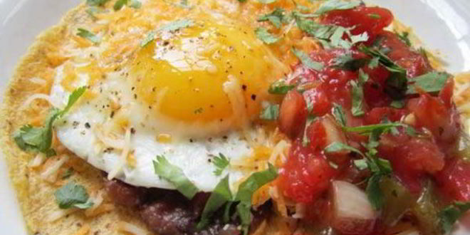 Рецепт яичницы по-мексикански