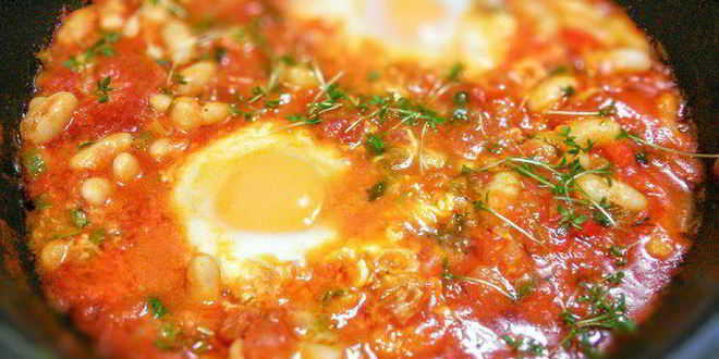 Рецепт яичницы ранчеро