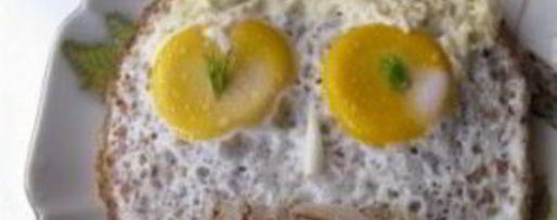 Шаг 3: яичницы с гречкой