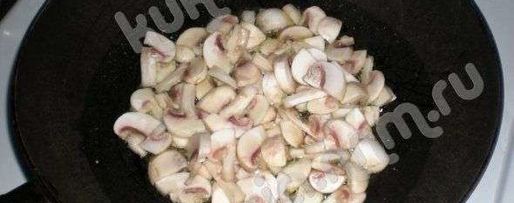 Шаг 22: яичницы с грибами и лососем по-калифорнийски