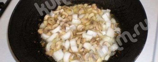 Шаг 24: яичницы с грибами и лососем по-калифорнийски