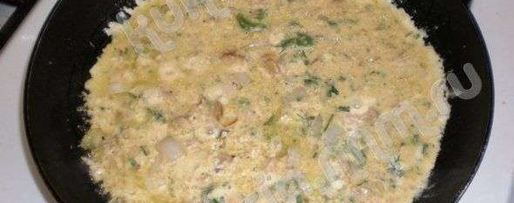 Шаг 28: яичницы с грибами и лососем по-калифорнийски