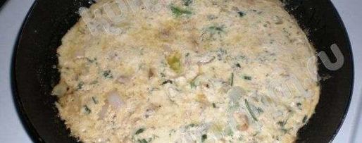 Шаг 30: яичницы с грибами и лососем по-калифорнийски