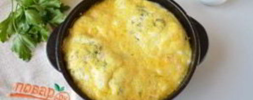 Шаг 5: яичницы с кабачками и помидорами