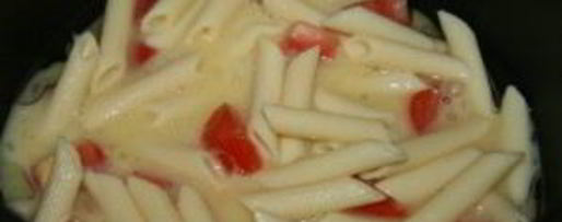 Шаг 2: яичницы с макаронами