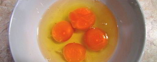 Шаг 8: яичницы с плоской стручковой фасолью