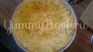 Рецепт Яичницы с сыром, луком и чесноком