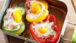Рецепт Яичницы в духовке