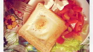 Рецепт Яичницы в хлебе