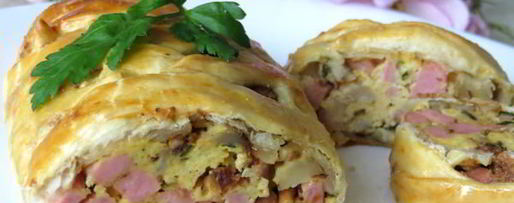 Шаг 5: яичницы в слоеном тесте к завтраку