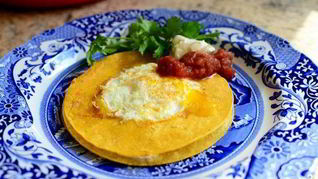 Рецепт Яичницы в тортилье